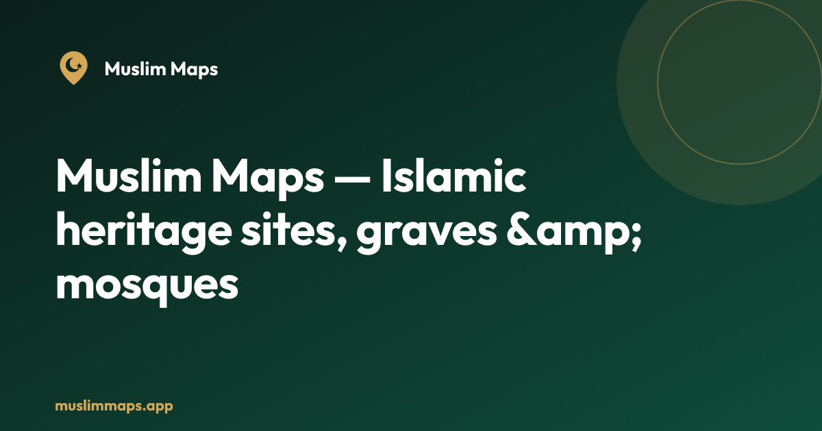 Help Centre | Muslim Maps