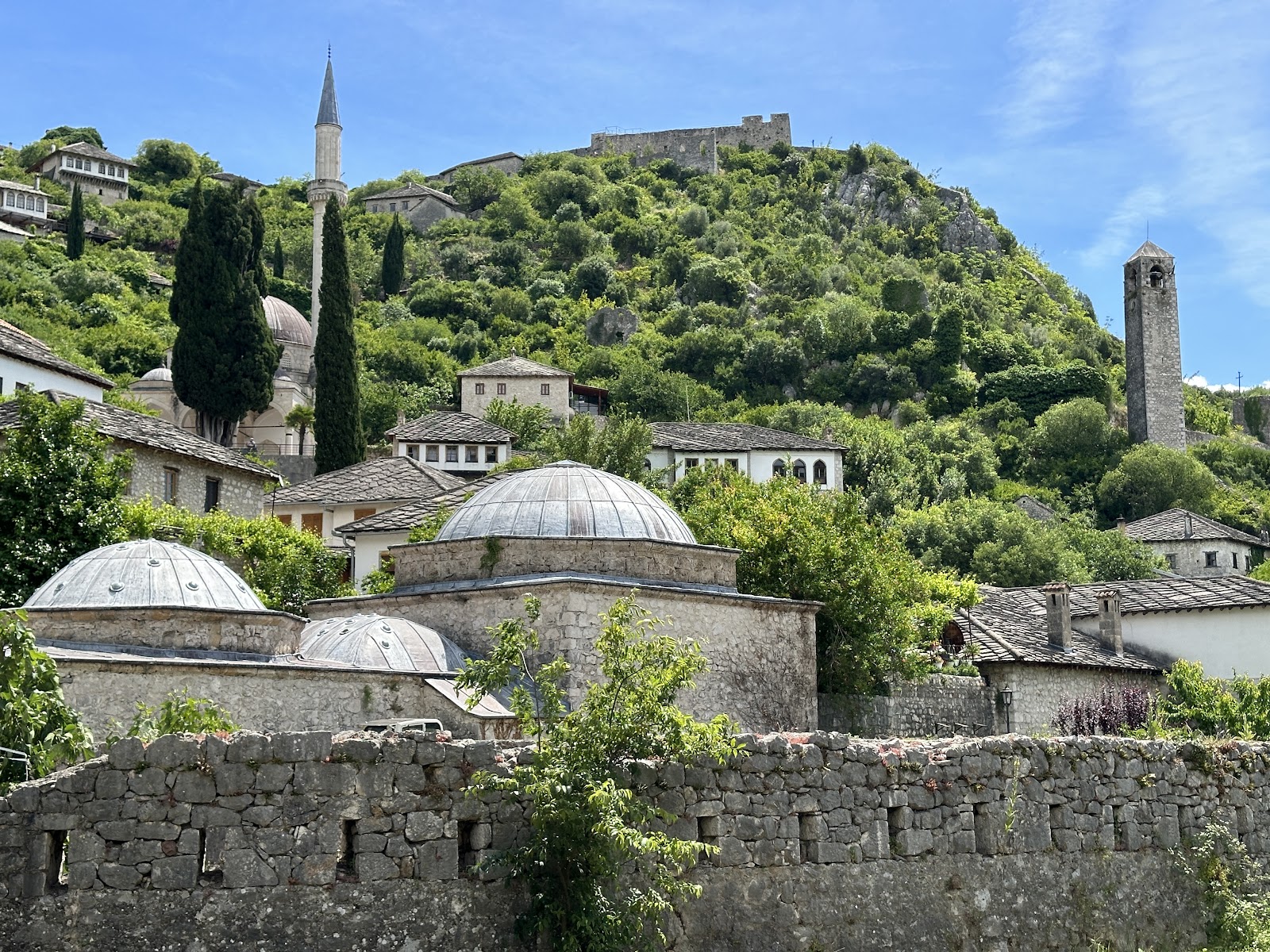 Islamic heritage sites in Počitelj, Bosnia