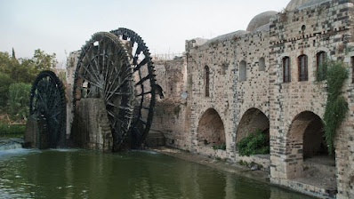 Norias of Hama (Water Wheel), Hama, Syria