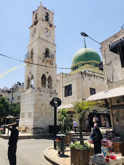 Ottoman Clock Tower, Nablus, Palestine