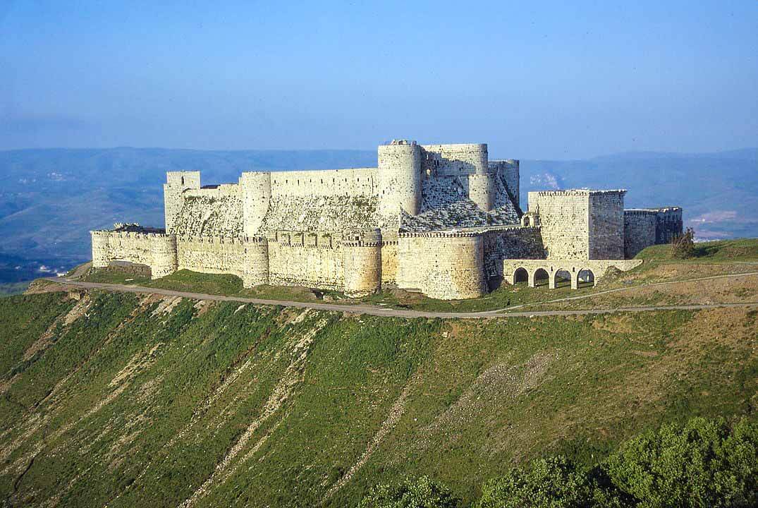 Fortress of the Knights (Crusader Castle), Homs, Syria