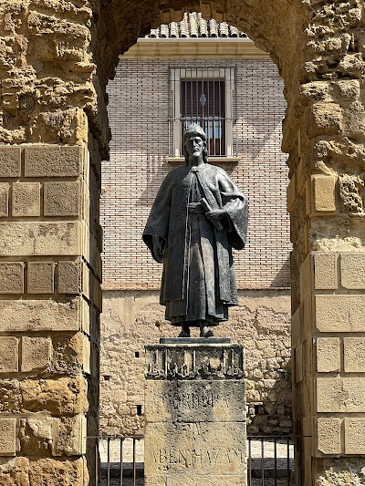 Statue of Ibn Hazm, Córdoba, Spain