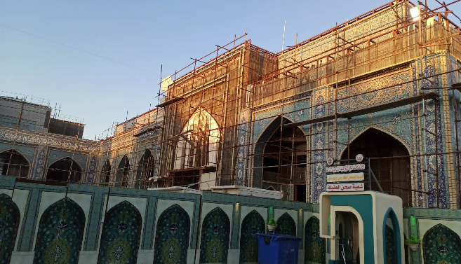 Courtyard of Zaynab bint Ali, Karbala, Iraq