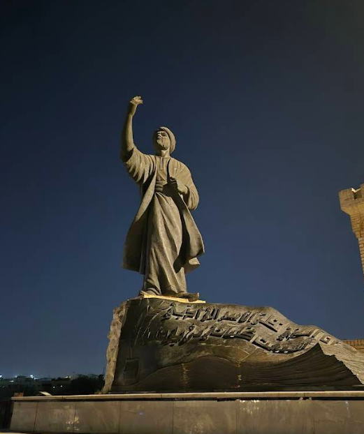Statue of al-Mutanabbi, Baghdad, Iraq