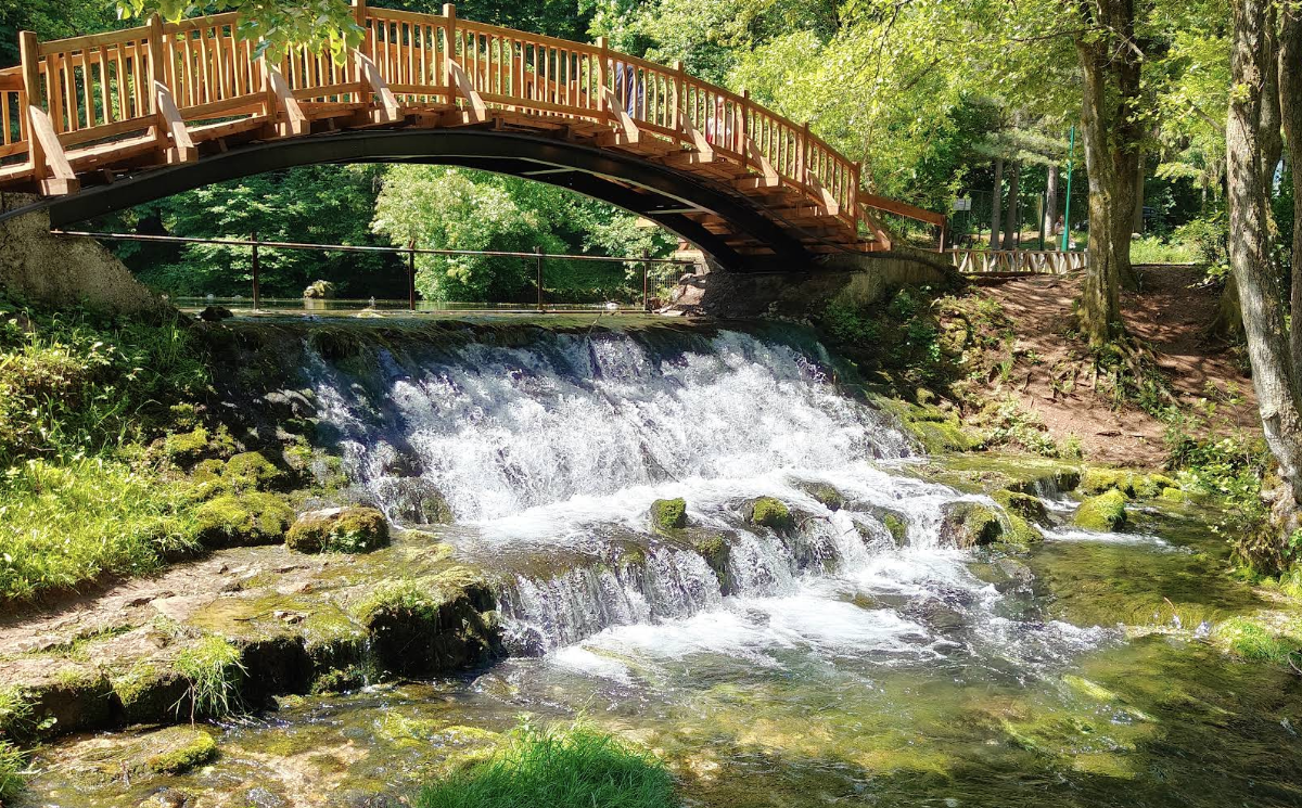 Spring River of Bosnia (Vrelo Bosne), Sarajevo, Bosnia